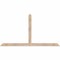 Ekena Millwork Portland Smooth Timber Gable Bracket, Douglas Fir, 72"W x 39"H x 1 1/2"D x 3 1/2"F, 13/12 Pitch GBW072X39X0204POR00SDF - alternate 1